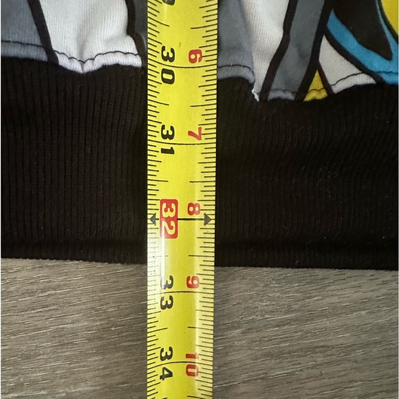 Women’s Looney Tunes Multi-Colored Activewear Pullover Fleece Hoodie, Size L. - Picture 10 of 14